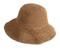LQTSLFM Sombrero de sol para mujer, sombrero de pescador para mujer, sombrero de punto transpirable, sombrero de verano, sombrero de playa, sombrero de sol de ganchillo, sombrero de verano, playa