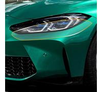 LQUNGE Kit de reparación de arañazos de coche, kit de bricolaje precortado de doble capa de TPU de película protectora de repuesto, accesorio de reajuste, para BMW M3 G80 2021-2023