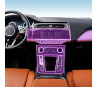LQUNGE - Panel de transmisión interior de coche, película protectora de TPU para consola central de arañazos, para Jaguar I-PACE 2020-2024