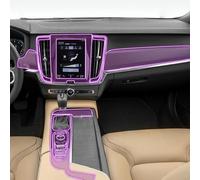 LQUNGE Película transparente TPU-PPF para interior de coche, película resistente a los arañazos, película de visualización de radio GPS para Volvo V90 2020-2023