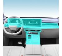 LQUNGE - Protector de pantalla de consola para interior de coche, antiarañazos, antiarañazos, PPF/TPU, para Roewe SAIC Whale 2023-2024