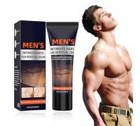 LQUYTA Crema Depilatoria Íntima Premium, Crema Depilatoria Hombre, Calmante, En Genitales, Bikini, Pubic, Piernas Y Caderas, Caderas