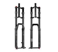LQVAIPT Horquilla delantera de doble hombro para bicicleta de 27.5 pulgadas 29 pulgadas MTB doble corona amortiguador horquilla 150 mm freno de disco de viaje (A: 74 mm) horquilla de bicicleta de