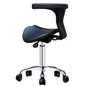 LQVAIPT Silla con Ruedas con reposapiés Ajustable y Respaldo inclinable: cómodo Taburete Giratorio for el hogar y la Oficina(65-85CM(25.59-33.46in))