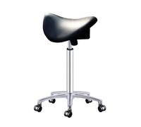 LQVAIPT Silla con Taburete con Ruedas, Asiento hidráulico Ajustable for Oficina en casa, salón, clínica de Dentista, diseño Multiusos(A1,50~68CM)