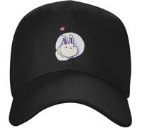 LQWSDFT Gorra de béisbol con Pegatina Conejito Omori Gorro Invierno Divertido Anime Ropa Golf para Hombre Regalos Deportivos Mujer
