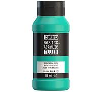 LQX ACRILICO BASICS FLUIDO 118ML VERDE AGUA BRILLANTE
