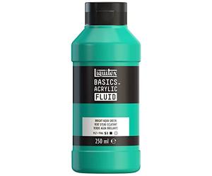 LQX ACRILICO BASICS FLUIDO 250ML VERDE AGUA BRILLANTE