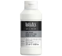 Liquitex Professional Aditivos - Médium de Vidrio, Médium de Efectos Para Pintura Acrílica, Mejora Adherencia, Con Vidrio O Cerámica, Acabaso Liso Alto Brillo, Bote de 237ml