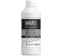 Liquitex Professional Aditivos - Médium de Efectos Pouring Medium, Medium de Alisado, Para Técnica de Vertido con Pintura Acrílica, Aumenta el Flujo, 473ML, Acabado Brillante