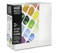LQX BASICS LOTE 3 BASTIDORES 20X20CM | 471020020 - Bastidor de 3 piezas, 20 x 20 cm, lienzo de algodón de 280 g/m², para pintura acrílica y pintura al óleo.