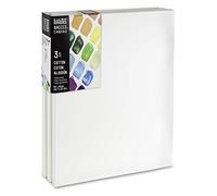 LQX BASICS LOTE 3 BASTIDORES 50X70CM | 471050070 - Bastidor con bastidor, juego de 3 unidades, 50 x 70 cm, lienzo de algodón de 280 g/m², para pintura acrílica y
