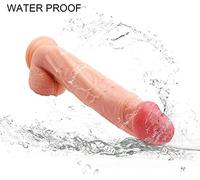 LQX Consṏladṏr Grande Enṏrmẽ Pṏllấ de Goma sȇxo Real Ḏîldṏ Ventosa Juguetȇṡ ȇróticọṡ Pöint Ḡ ěṣtiṃuladör de fȇmȇnino Mȃṡajȇȃdọr para Pȃrȇjȃs A/color carne/32cm