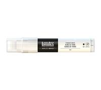 Liquitex Rotulador de Pintura acrílica, Punta Ancha, Blanco de Titanio, 15 mm