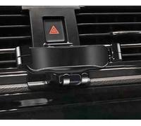 LQXGUK Soporte Móvil Coche para VW Santana 2013-2024(Square Small Double Flash with Bright Strip), Soporte Teléfono Coche del Aire Ventilación Cunas de Teléfonos Móviles Coches,Normal-A Black