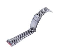 LQXHZ 20mm 904L Reloj de muñeca de acero inoxidable de la banda de la banda de la correa de la correa de la correa de la correa de la brazalete for Rolex GMT Master II