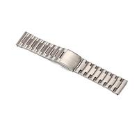 LQXHZ 22 Mm 24 Mm 26 Mm 28 Mm 30 Mm 32 Mm Correa De Reloj Compatible Con Correa De Reloj Diesel Plata Negro Oro Acero Inoxidable Correa De Reloj For Hombre Correa De Cuero(Color:Silver,Size:22mm)