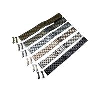 LQXHZ 24 mm 23m 22mm 21mm 20mm 19 mm 18mm 16mm 14mm 12mm Metal reloj de reloj de metal Solid Solid Acero inoxidable Reloj Correas Correas Curved Fin(Gold,21mm)