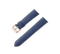 LQXHZ Correa De Cuero Con Estampado De Palma, Correa De Reloj De Piel De Vaca Auténtica Hecha A Mano, Pulsera De Reloj For Hombre Y Mujer, Azul, Amarillo, Marrón Y Marrón(Royal blue rose,19mm)