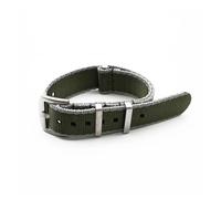 LQXHZ Correa De Nailon De 20mm Y 22mm, Correa De Reloj For Cinturón De Seguridad, Deportiva, Compatible Con Reemplazo De Correa De Reloj O-mega(Green Gray Edge,22mm)