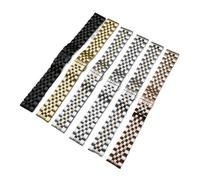 LQXHZ Correa de pulsera de reloj de acero inoxidable 18 mm 19 mm 20 mm 21 mm 22 mm Mujeres Hombres Sólido Metal Reloj de reloj Compatible con Gear S3 Watch Accesorios(Silver rose gold,18mm)