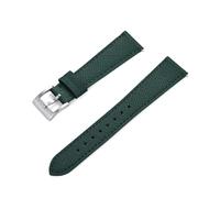 LQXHZ Correa De Reloj De Cuero Cosido Vintage De Liberación Rápida, Nuevo Diseño, 18mm, 19mm, 20mm, 21mm, 22mm, 23mm Y 24mm, Correas De Reloj De Cuero Saffiano(Green,24mm)
