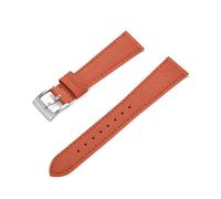 LQXHZ Correa De Reloj De Cuero Cosido Vintage De Liberación Rápida, Nuevo Diseño, 18mm, 19mm, 20mm, 21mm, 22mm, 23mm Y 24mm, Correas De Reloj De Cuero Saffiano(Orange,18mm)