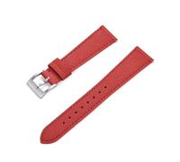 LQXHZ Correa De Reloj De Cuero Cosido Vintage De Liberación Rápida, Nuevo Diseño, 18mm, 19mm, 20mm, 21mm, 22mm, 23mm Y 24mm, Correas De Reloj De Cuero Saffiano(Red,22mm)