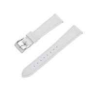 LQXHZ Correa De Reloj De Cuero Cosido Vintage De Liberación Rápida, Nuevo Diseño, 18mm, 19mm, 20mm, 21mm, 22mm, 23mm Y 24mm, Correas De Reloj De Cuero Saffiano(White,18mm)