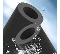 LQYDQSC Tubo de Espuma Aislante 30mm para Aire Acondicionado y Calefacción, Ignífugo, Resistente al Clima, para Uso Interior y Exterior, Antivibración(ID 25mm(1"))