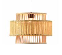 LQZCXMF Lámpara Colgante De Techo Para Salón De Té Con Pantalla | Farol de cesta bambú para comedor, estilo bohemio, decoración del hogar, lámpara de mimbre para sala de estar, dormitorio