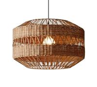 LQZCXMF Lámpara Colgante Para Isla De Cocina, Estilo Industrial Vintage, Lámpara Colgante Para Mesa De Comedor Americana, Lámpara De Araña De Mimbre Con Forma De Cúpula, Casquillo E26