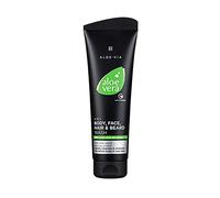 LR Aloe Vera Mens Essentials - Champú 4 en 1 para el cuerpo, la cara, el cabello y la barba