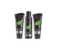 LR Aloe Via Aloe Vera Men - Set de cuidado facial (espuma de afeitar, bálsamo after shave, crema facial)