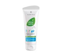 LR ALOE VIA Baby Sensitive - Crema facial y corporal de aloe vera, 100 ml