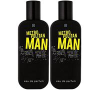 LR Metropolitan Man Eau de Parfum para hombre (2 x 50 ml)