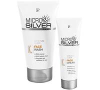 LR Microsilver Plus Facial Wash Cream 150 ml Facial Cream 50 ml by LR Microsilver Plus