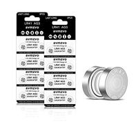 LR41 Pilas de botón LR 41 Pilas de botón AG3 (16 Unidades) Sin Mercurio, 1,5 V, 392/SR41/192（LR41-16