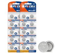 LR44 AG13 Pilas alcalinas 1,5V 158mAh para Juguetes,Libros Musicales,termómetros,Paquete de 20,PKCELL