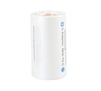 LR6 AA a C LR14 - Funda adaptadora de batería, convierte LR6 a LR14 para carga electrónica fácilmente, cilindro de conversión