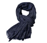 LRDPSS Otoño Invierno Bufanda de Hombre Algodón Lino Cálido Pashmina Borla Estola Larga Chal Bufandas Casuales para Hombre