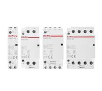 LREDONM Controlador de Interruptor de Contactor de CA Modular for el hogar, Carril DIN, 4P, 16A, 20A, 25A, 32A, 50A, 40A, 63A, CA 220V, 50, 60Hz(20A_1NO1NC)