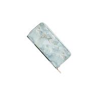 LRFVADW Bolso de Mujer Casual Mujeres Lady Wallets Monederos Totes Mármol Patente Cuero Embrague Bolsas Zipper Card Moneda Money Holder Pack