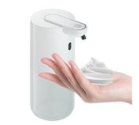 LRFVADW Dispensador de jabón con sensor automático, dispensador de jabón de carga, desinfectante de manos líquido inteligente