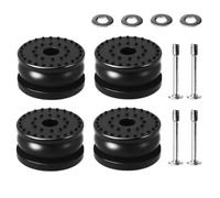 lrgnixs 4 pies de goma para impresora 3D, patas antivibración para Bambu Lab H2D/H2D Combo, amortiguador de vibraciones con tornillos y arandelas, accesorios para impresora 3D