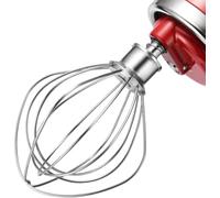 lrgnixs K45WW - Batidor de 6 hilos para batidora KitchenAid 4.5 - 5 Cuarto inclinable, accesorio de acero inoxidable, batidor de crema de huevos, batidor de mayonesa y pastel de harina