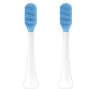 lrgnixs Limpiador lingual para Philips Sonicare/Dontodent - Juego de 2 accesorios para cepillo de dientes eléctrico contra el mal aliento y las bacterias