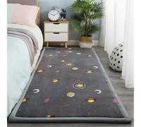 Lrisveana 2cm Engrosamiento Coral Terciopelo Alfombra Manta de Rastreo Alfombra Niños 130 x 190 cm Antideslizante para Niños Enlarge Play Mat Colchoneta Bebe Suelo para Niños Alfombras de Tatami