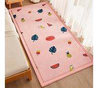 Lrisveana 2cm Engrosamiento Coral Terciopelo Alfombra Manta de Rastreo Alfombra Niños 130 x 190 cm Antideslizante para Niños Enlarge Play Mat Colchoneta Bebe Suelo para Niños Alfombras de Tatami