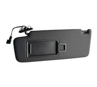 LRMDAKO Parasol Coche 1/2 Piezas De Parasol Interior De Coche con Kit De Espejo De Maquillaje para VW para Golf Mk7 Mk8 para Jetta 7 para Passat B8 CC Coche Sun Shade(1pc Black Left)